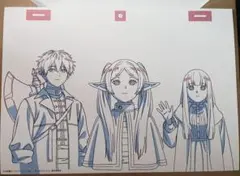 葬送のフリーレン 複製原画&作監修正コレクション J マルイ 創作のフリーレンのサムネイル