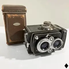 ♦︎Yashicaflex 二眼レフカメラ 本体 ケース付き 動作未確認 ジャンクのサムネイル