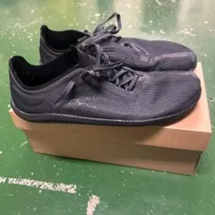 VIVOBAREFOOT 黒 レザー バレーシューズ - メルカリ