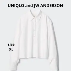 【美品】UNIQLO JW ANDERSON 長袖シャツ ゆったり　ショート丈のサムネイル