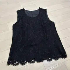 ノースリーブ レーストップス　ブラウスのサムネイル