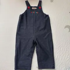 ミキハウス　ベビー服セット（オーバーオール・Tシャツ・カーディガン）