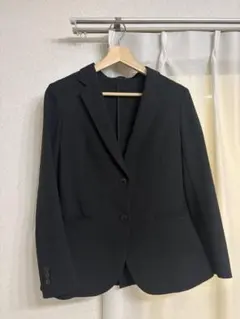 レディース テーラードジャケット ブラック UNIQLOのサムネイル