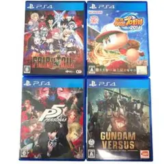【中古】PS4 ゲーム ソフト 4本セット まとめ売り