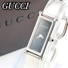 美品 GUCCI グッチ 腕時計 バングルウォッチ 稼働品 電池新品 箱付きのサムネイル
