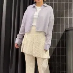 JEANASIS 長袖シアーシャツのサムネイル