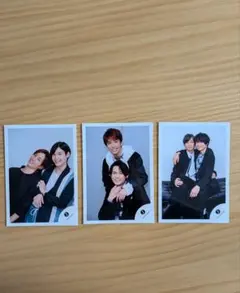 ほくじゅり(松村北斗、田中樹) 公式生写真3枚