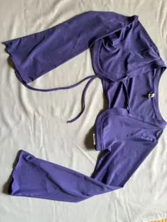 DANSKIN バレエ トップス パープル Mサイズ