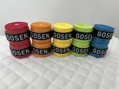 GOSEN グリップテープ 10個★アソート 迅速発送 ゴーセン6