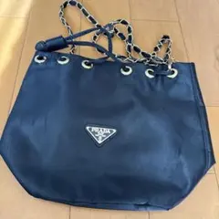 プラダ　巾着　バッグ　PRADA
