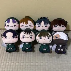 【新品未使用】忍たま乱太郎 もちぴこぬいぐるみ 六年生 土井半助 雑渡昆奈門