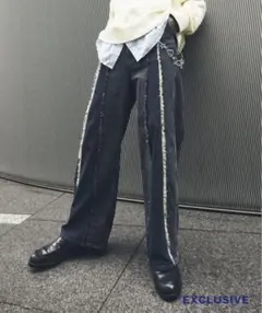 【Jieda】 SWITCHING OVER DENIM PANTSのサムネイル