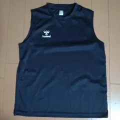 hummel ノースリーブシャツ ネイビー Lサイズのサムネイル