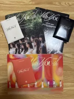 TWICE With YOU-th アルバム3冊セット＋初回特典トレカ3種セット