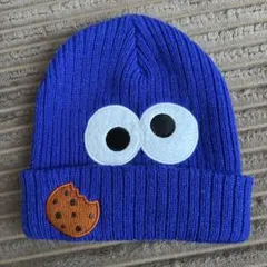 クッキーモンスターニット帽