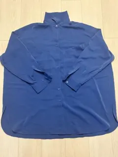 PAGEBOY ブルー長袖シャツ