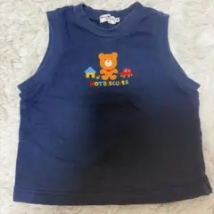90cmミキハウスホットビスケッツ綿ベスト