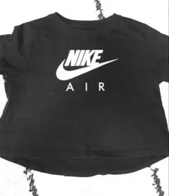 NIKE AIR Tシャツ ブラック 女の子 ショート丈130cm
