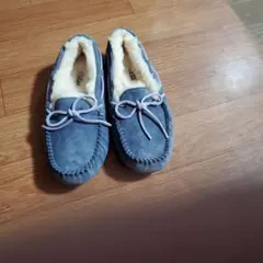 UGG グレー モカシン 靴