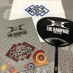 居酒屋えぐざいる　　うちわ　パンフ　THE RAMPAGE ver.