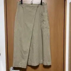 無印良品 イージーセミフレアスカート XL 美品