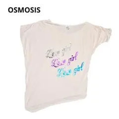 オズモーシス OSMOSIS 変形ロゴTシャツ アシンメトリー 切替 ONEのサムネイル