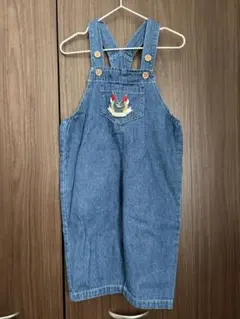 cottoli コトリ デニム サロペット 80