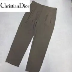 Christian Dior ツータックスラックス パンツ ブラウン ディオールのサムネイル