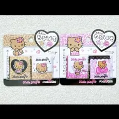 メモ帳 2個日焼けキティ ちびメモ2点セット大人気 サンリオ ヒョウ柄