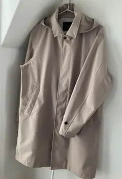 ナノユニバース　メンズ　軽量フード脱着　コート　　nano universe