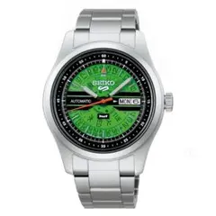 2026年最新】SEIKO 5 文字盤カラー：グリーン メンズ 自動巻き時計の