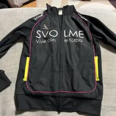 SVOLME ブラック ジップアップジャケット