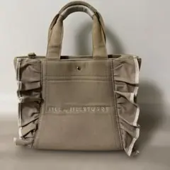 JILL by JILLSTUART フリルトートバッグ ベージュ