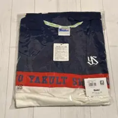 東京ヤクルトスワローズ メッセンジャーTシャツ ネイビー×レッド M