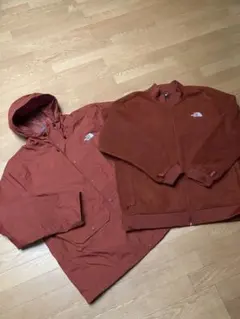 THE NORTH FACE ノースフェイス 大きい 3in1 3way 赤