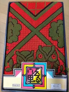 レア‼️ビンテージ レトロポップ 花柄&蝶々 リバーシブル こたつかけ