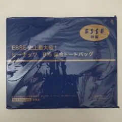 ESSE エッセ 2026年9月号増刊付録 ピーナッツ BIG保冷トートバッグ