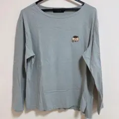 ちいかわ ボートネック 長袖Tシャツ くりまんじゅう Sサイズ