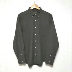 GREEN LABEL RELAXING　オーガニックビエラ BDシャツ　L