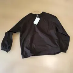 休日と詩　ブラウン 長袖カットソー