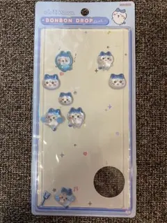 ちいかわ ボンボンドロップシール ブルー　ハチワレ
