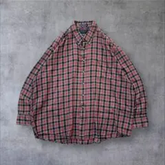 チ*ュ様 【US輸入】アメリカ古着90s ヴィンテージネルシャツチェック柄メンズ