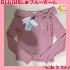BLUGiRL【ブルーガール】長袖カットソー☆タグ付 定価 29400