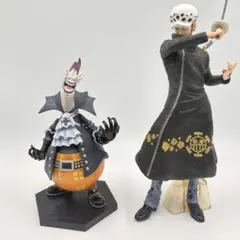 ワンピース フィギュア 2体セット ロー モリア 一番くじ DX王下七武海