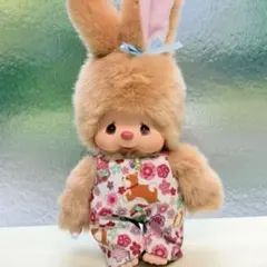 モンチッチsサイズ 服 サロペット 帽子セット - メルカリ
