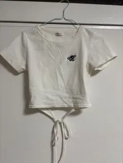 INGNI クロップド丈 半袖Tシャツ ホワイト Mサイズのサムネイル