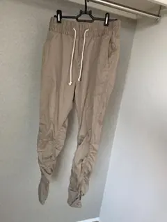 H&M 裾ジップ　サルエルジョガーパンツ