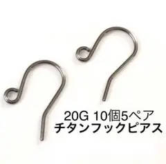 チタンフック20G ／10個5ペア