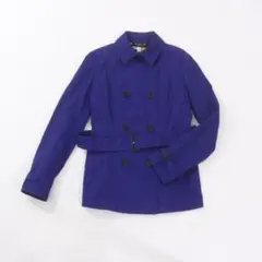 【極美品】ポールスミス 裏地総柄 トレンチコート ブルー Lサイズ相当 ベルト付