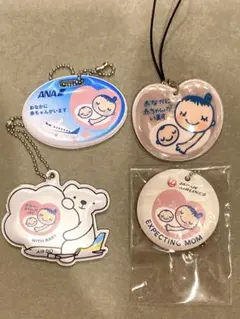 [JAL、ANA、AIRDO]マタニティマーク4点セット